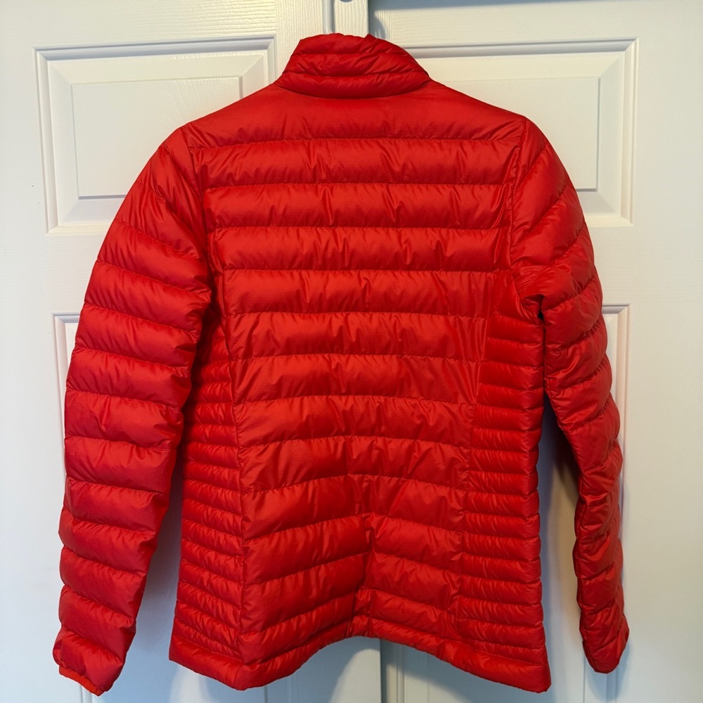 PATAGONIA Womens Down Sweater Jacket Catalan Coral SIZE M - Picture 3 of 12